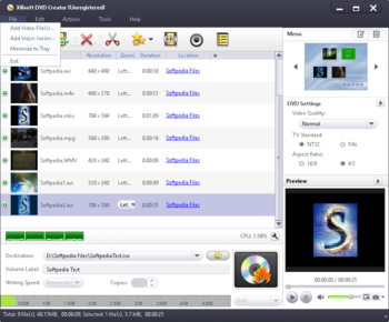 Xilisoft DVD Creator screenshot 2
