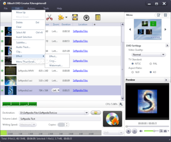 Xilisoft DVD Creator screenshot 3