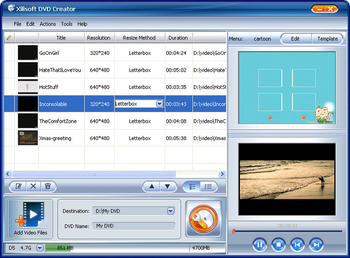 Xilisoft DVD Maker Suite screenshot 2