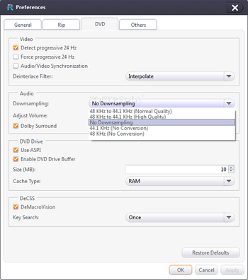 Xilisoft DVD Ripper Platinum screenshot 13