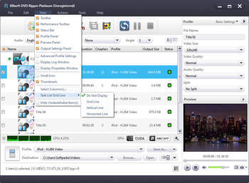 Xilisoft DVD Ripper Platinum screenshot 8