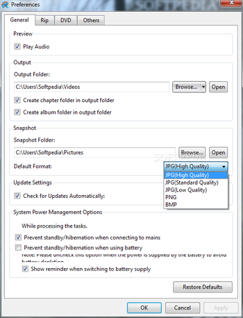 Xilisoft DVD Ripper Standard screenshot 5
