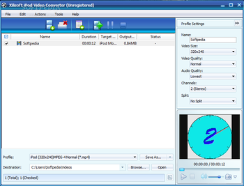 Xilisoft DVD to iPod Suite screenshot 2