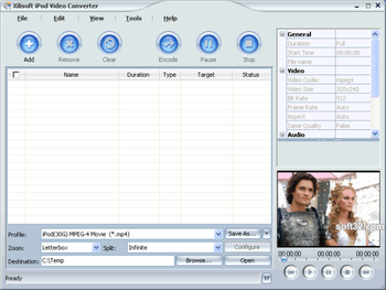 Xilisoft DVD to iPod Suite screenshot 2