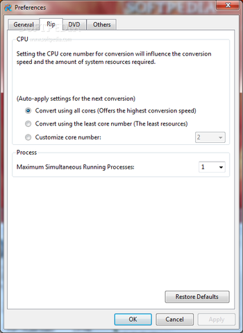 Xilisoft DVD to PSP Converter screenshot 9