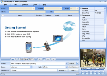 Xilisoft DVD to WMV Converter screenshot 2