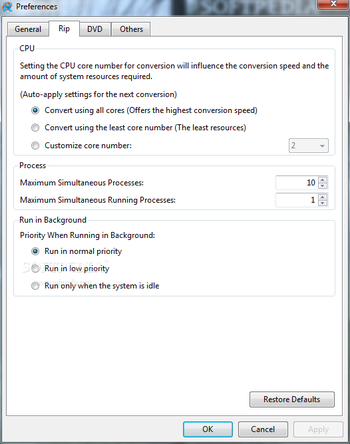Xilisoft DVD to Zune Converter screenshot 5