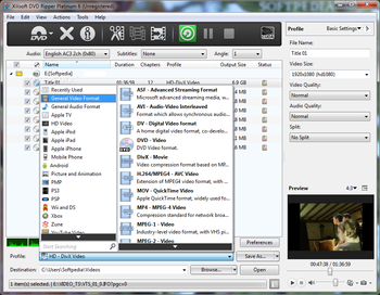 Xilisoft DVD Toolkit Platinum screenshot