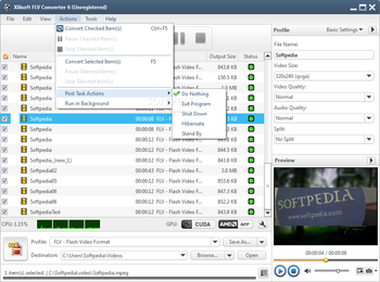 Xilisoft FLV Converter screenshot 5