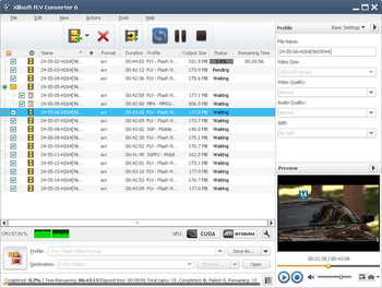 Xilisoft FLV Converter screenshot 3