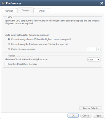 Xilisoft FLV to MPEG Converter screenshot 8