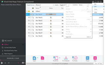 Xilisoft iPad Magic Platinum screenshot 4