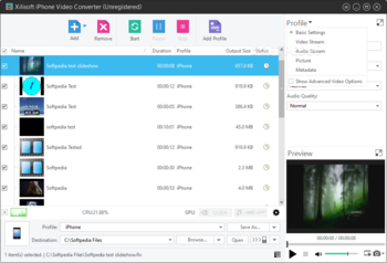 Xilisoft iPhone Video Converter screenshot 5