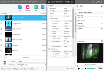 Xilisoft iPhone Video Converter screenshot 6