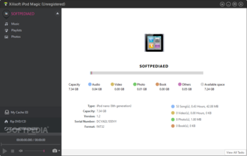 Xilisoft iPod Magic screenshot