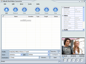 Xilisoft iPod Video Converter screenshot 3