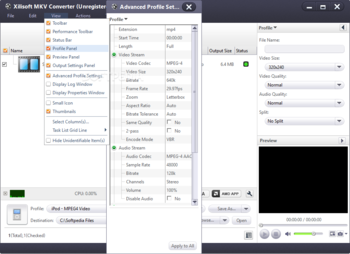Xilisoft MKV Converter screenshot 4
