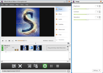 Xilisoft Movie Maker 6 screenshot