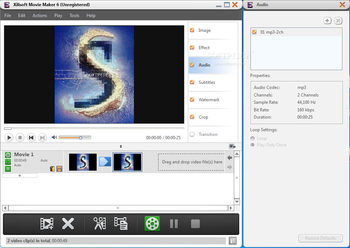 Xilisoft Movie Maker 6 screenshot 3
