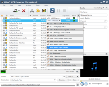 Xilisoft MP3 Converter screenshot 2