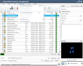 Xilisoft MP3 Converter screenshot 5