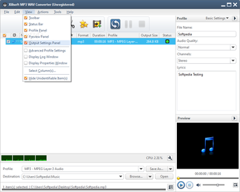 Xilisoft MP3 WAV Converter screenshot 5