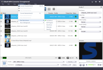 Xilisoft MP4 Converter screenshot 2