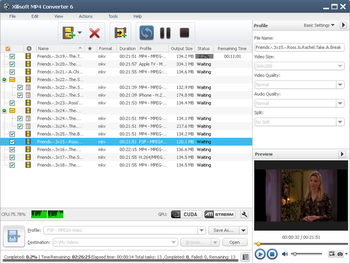 Xilisoft MP4 Converter screenshot 2