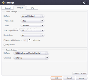 Xilisoft MPEG to DVD Converter screenshot 8