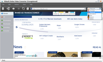 Xilisoft Online Video Converter screenshot 2
