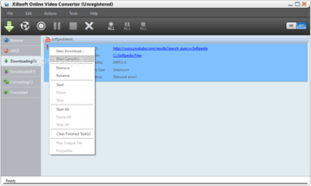 Xilisoft Online Video Converter screenshot 9