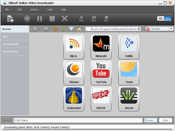 Xilisoft Online Video Downloader screenshot