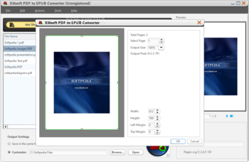 Xilisoft PDF to EPUB Converter screenshot 2