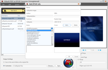 Xilisoft PDF to EPUB Converter screenshot 5