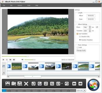 Xilisoft Photo DVD Maker screenshot 2