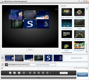 Xilisoft Photo to Flash screenshot