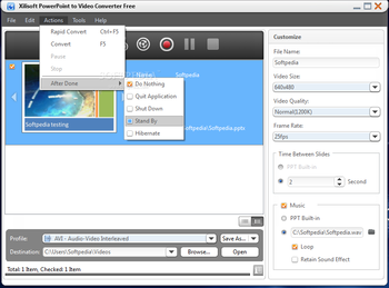 Xilisoft PowerPoint to Video Converter Free screenshot 3