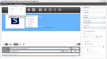 Xilisoft PowerPoint to Video Converter Personal screenshot 3