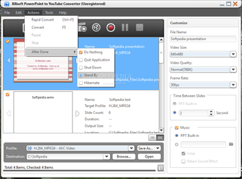 Xilisoft PowerPoint to YouTube Converter screenshot 3