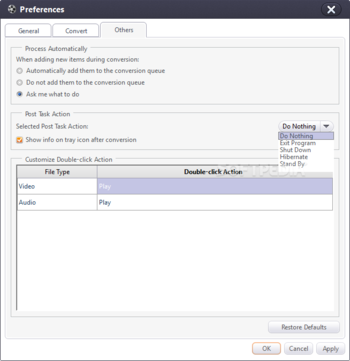 Xilisoft PSP Video Converter screenshot 8