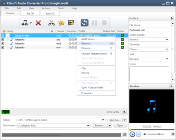 Xilisoft Ripper Pack Gold screenshot