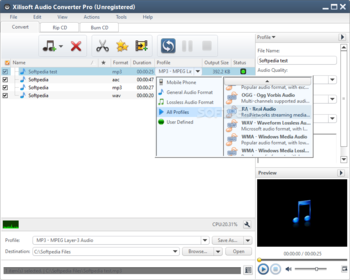 Xilisoft Ripper Pack Gold screenshot 5