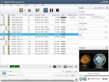 Xilisoft RMVB Converter screenshot 2