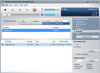 Xilisoft Sound Recorder screenshot 4