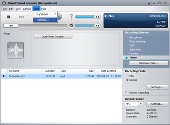 Xilisoft Sound Recorder screenshot 5