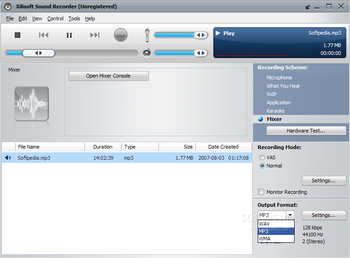 Xilisoft Sound Recorder screenshot 6