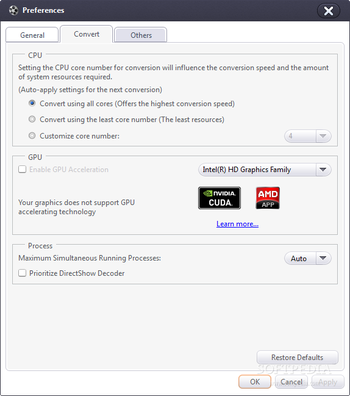 Xilisoft Video Converter Platinum screenshot 7