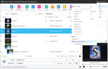 Xilisoft Video Converter Ultimate screenshot 8