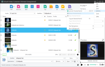 Xilisoft Video Converter Ultimate screenshot 9