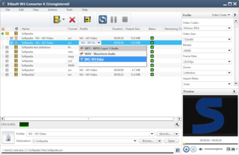 Xilisoft Wii Converter screenshot 4